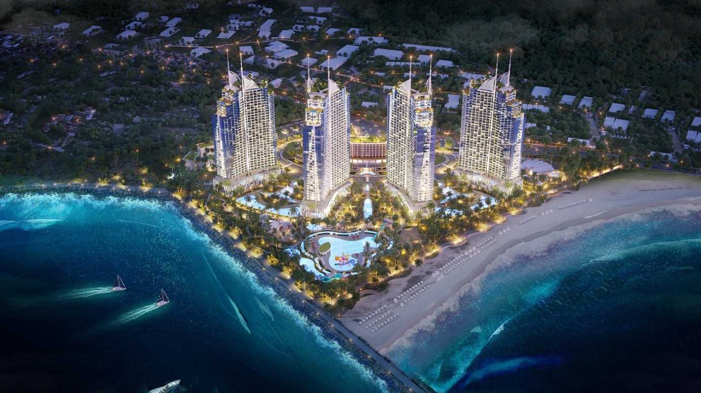 Thiết kế tổng thể ấn tượng của Sailing Bay Ninh Chữ.