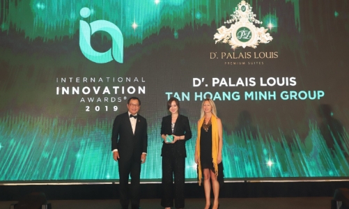 Dự án D’. Palais Louis giành giải thưởng sáng tạo đổi mới quốc tế 2019