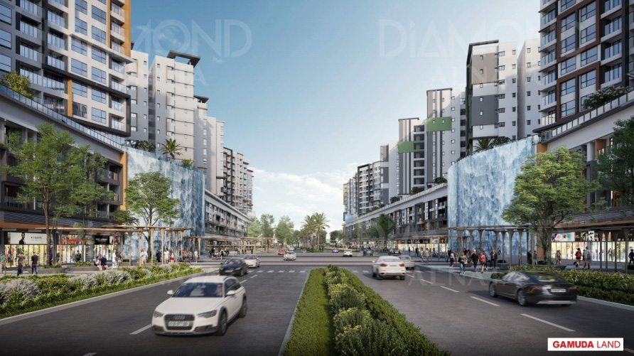 Đại lộ Gamuda ra đời theo xu hướng phát triển tự nhiên, đánh dấu bước chuyển mình trong đời sống tinh thần của người dân khu Tây.