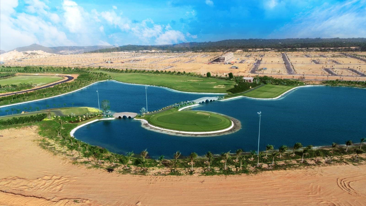 Một góc của dự án Second home nhà phố Para Grus tại Bãi Dài Cam Ranh Khánh Hoà.