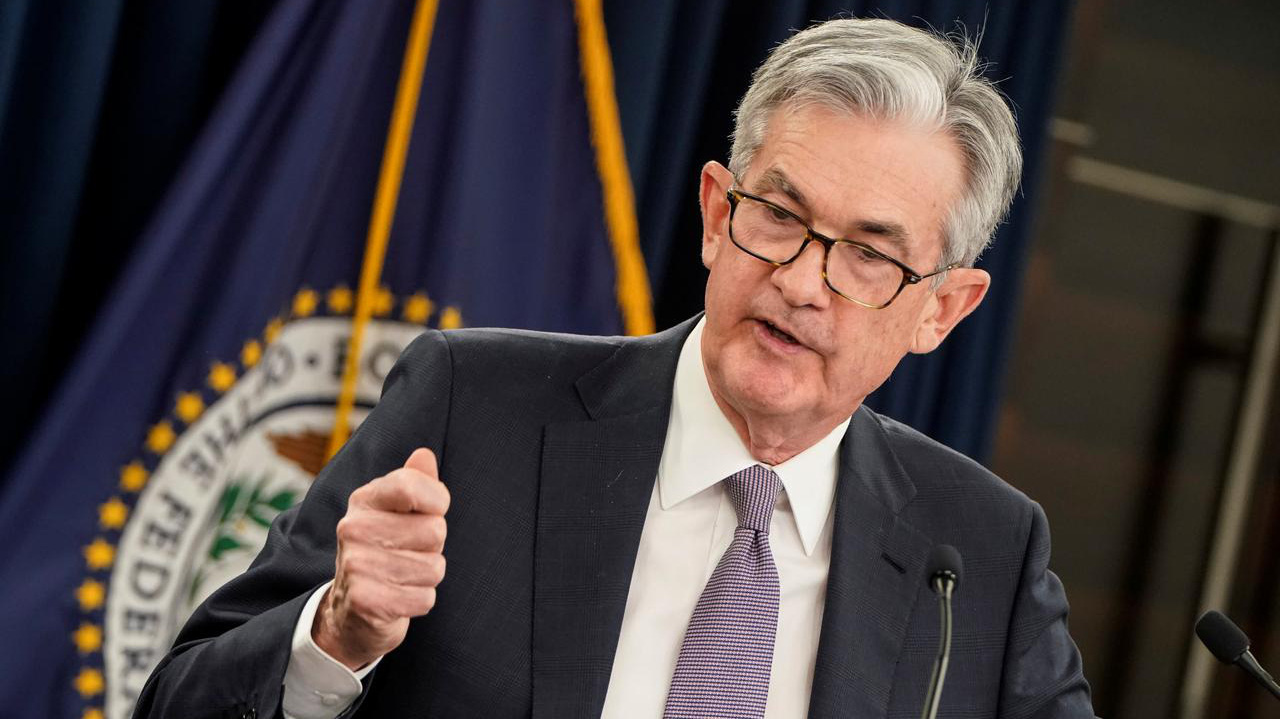 Chủ tịch FED Jerome Powell trong cuộc họp báo ngày 11/12 - Ảnh: Reuters.