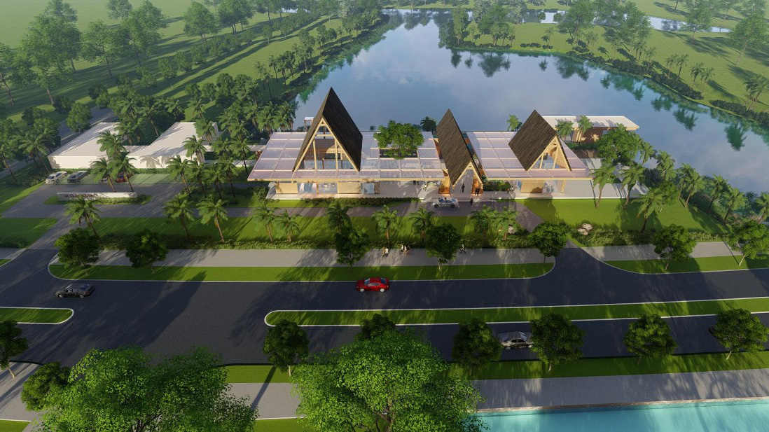Tổ hợp Clubhouse đẳng cấp rộng tới 7000m2 tại biệt thự đảo Ecopark Grand - The Island.