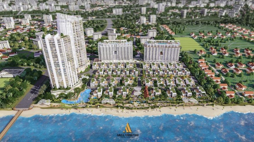 Phối cảnh tổng thể dự án Aria Vũng Tàu.