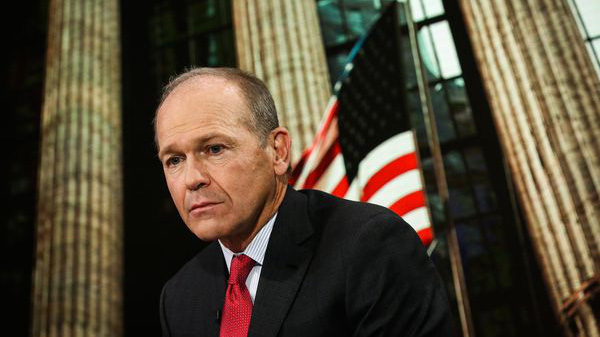 Ông Dennis Muilenburg, CEO vừa bị cách chức của Boeing - Ảnh: Bloomberg.