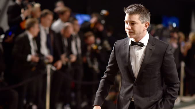 Nhà đồng sáng lập Uber, ông Travis Kalanick - Ảnh: CNBC.
