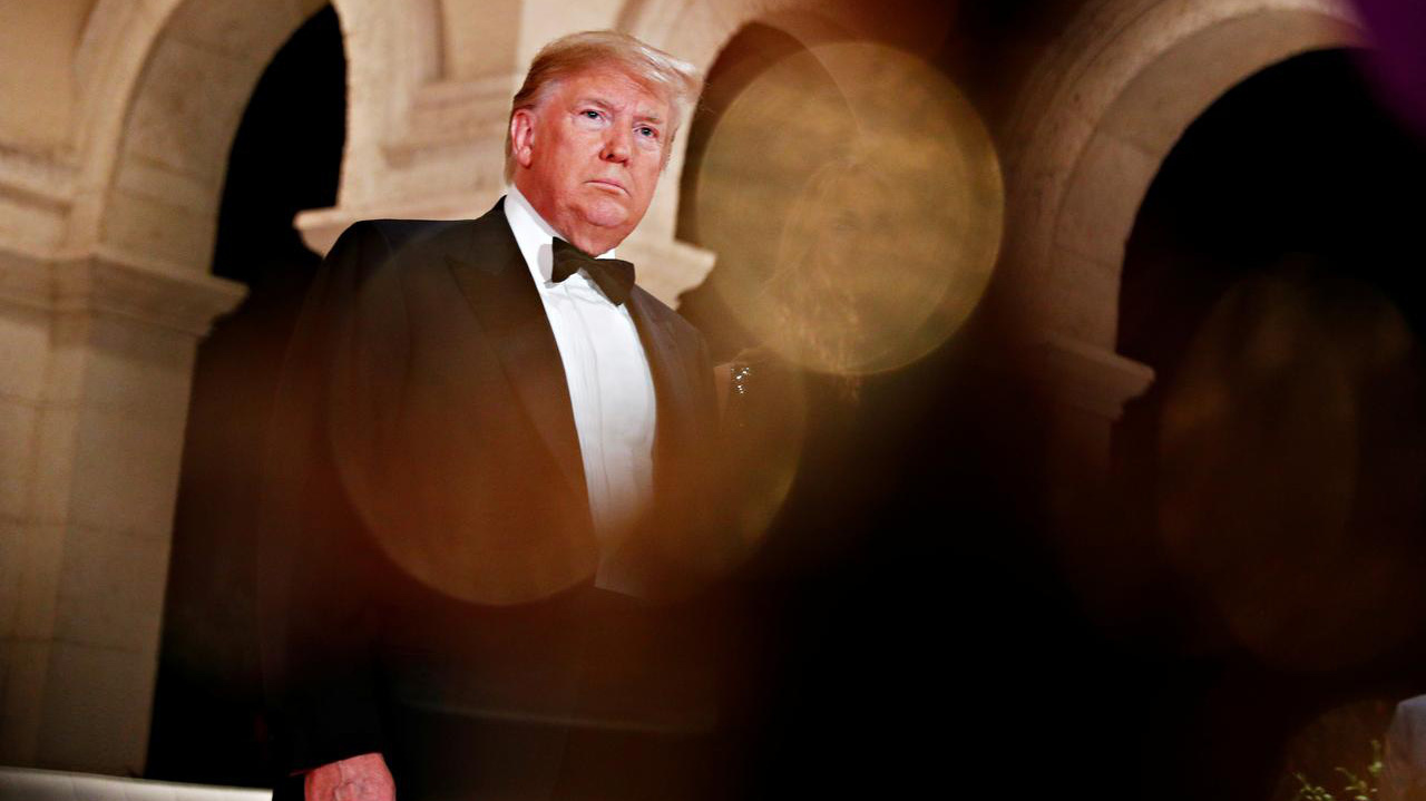 Tổng thống Mỹ Donald Trump tại khu nghỉ dưỡng Mar-a-Lago ở Florida, hôm 31/12 - Ảnh: Reuters.