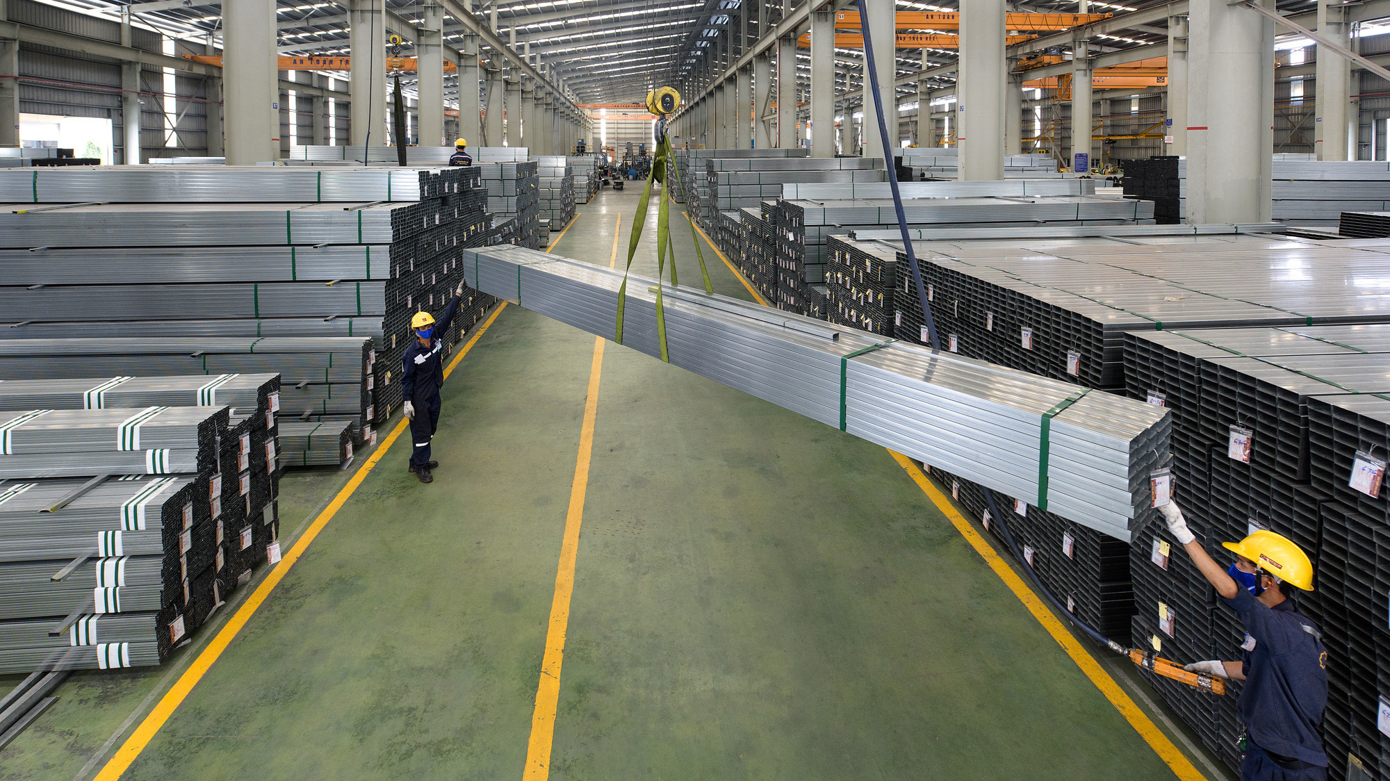 Tập đoàn Hoa Sen vẫn hướng đến mục tiêu đa dạng hóa thị trường xuất khẩu. 