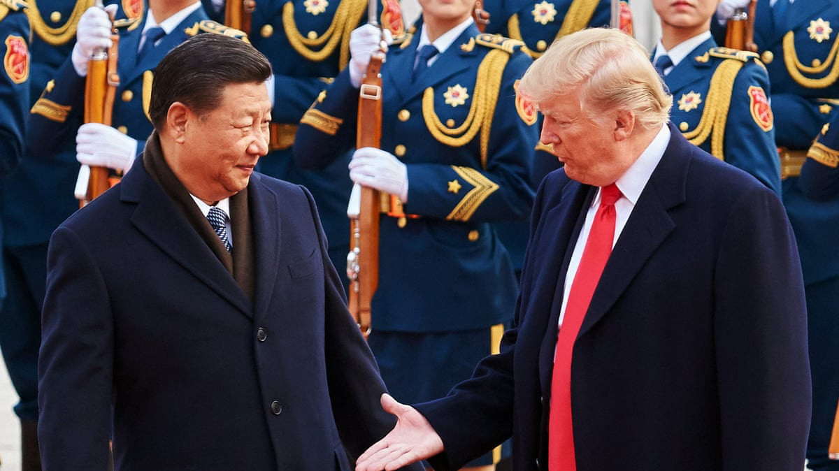 Chủ tịch Trung Quốc Tập Cận Bình (trái) và Tổng thống Mỹ Donald Trump - Ảnh: Reuters.