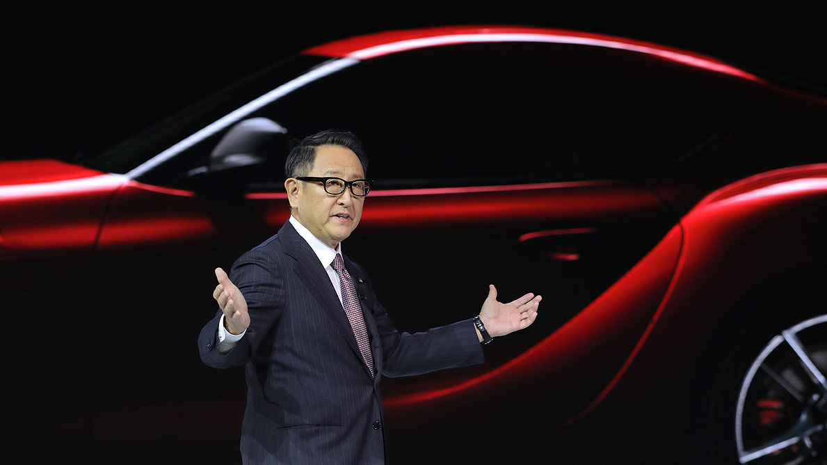 CEO Akio Toyoda của Toyota - Ảnh: Reuters.