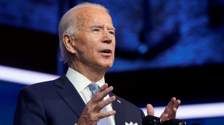 Ông Joe Biden phát biểu ngày 24/11 tại Delaware - Ảnh: Reuters.
