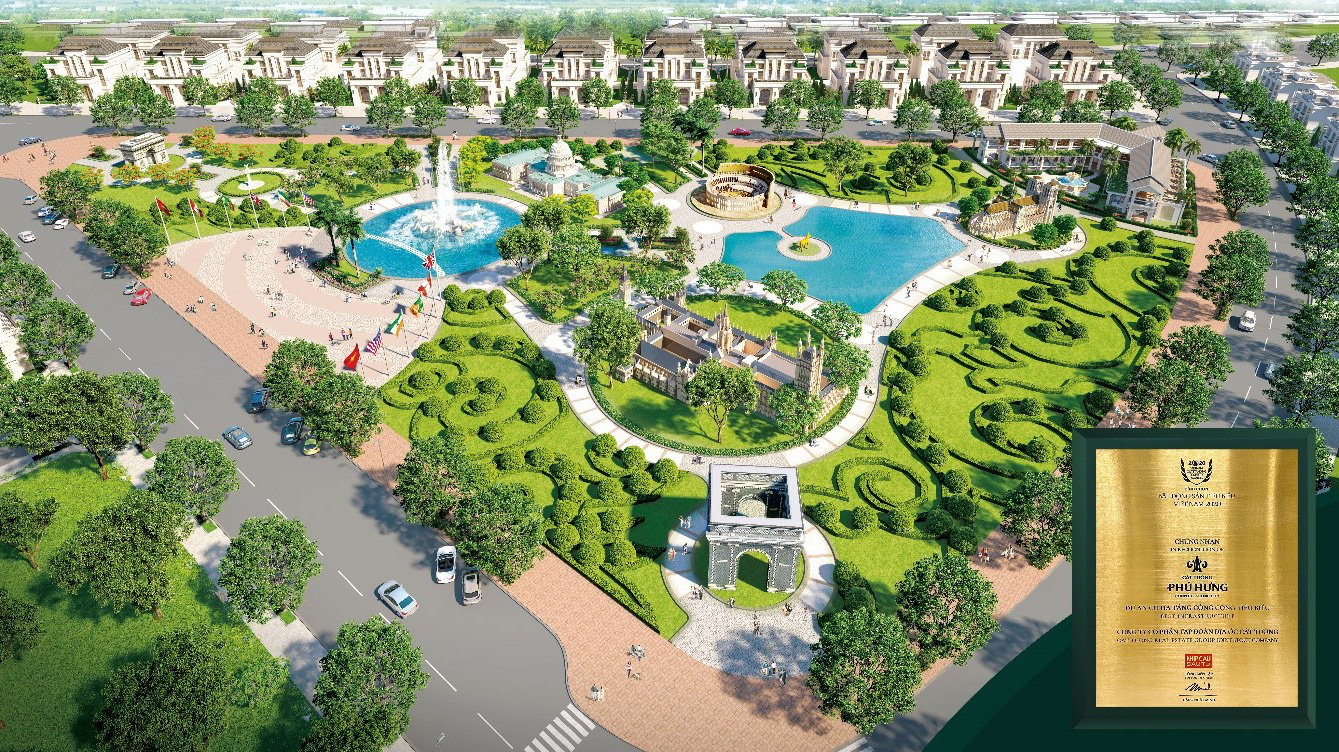 Dự án Cát Tường Phú Hưng được vinh danh là "Dự án có hạ tầng công cộng tiêu biểu 2020".