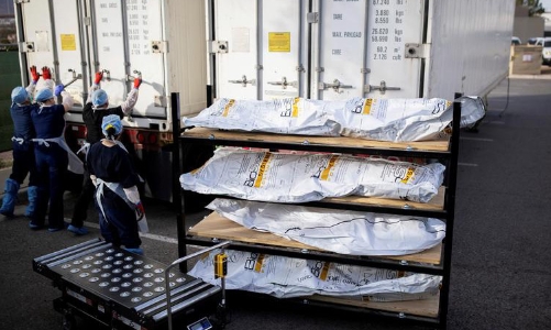 10.000 ca tử vong vì Covid-19 ở Mỹ trong một tuần