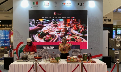 Thưởng thức ẩm thực Ý tại triển lãm A Taste of Italy Everyday Hà Nội