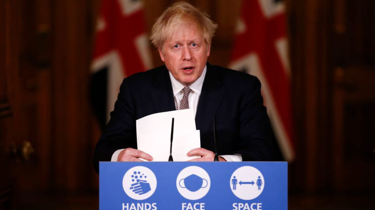 Thủ tướng Anh Boris Johnson - Ảnh: Getty/CNBC.