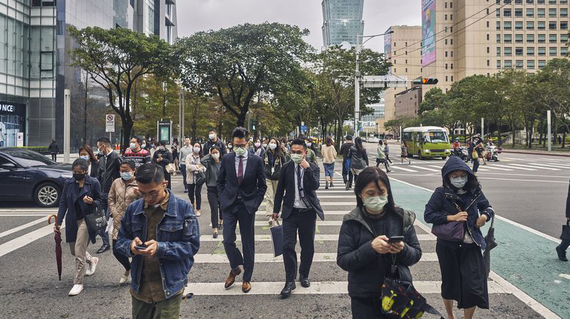 Đài Loan được coi là một mô hình chống Covid-19 thành công hàng đầu thế giới - Ảnh: Bloomberg.