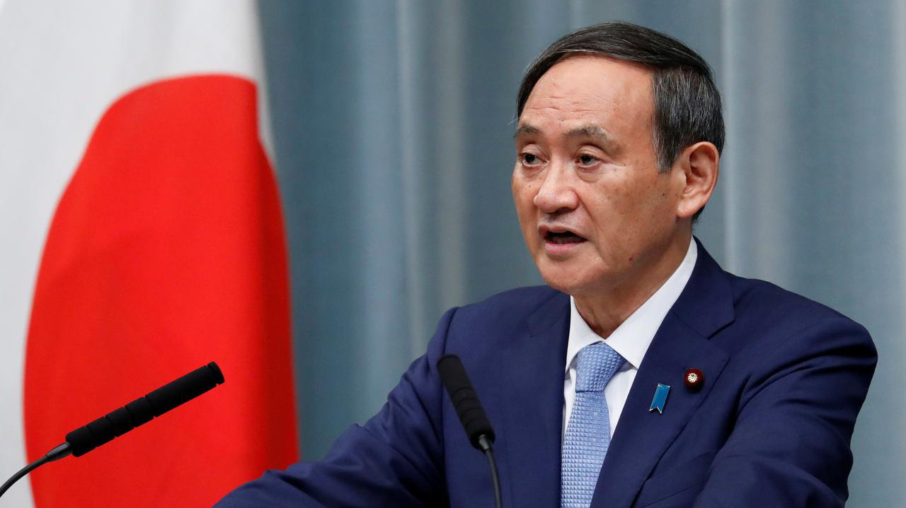 Thủ tướng Nhật Bản Yoshihide Suga - Ảnh: Reuters.