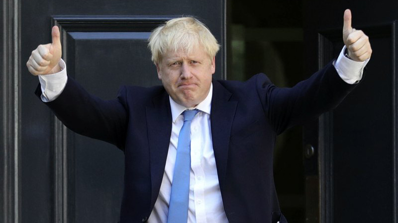 Thủ tướng Anh Boris Johnson - Ảnh: AP.