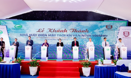 Khánh thành dự án Nhà máy điện mặt trời KN Vạn Ninh 100 MWp