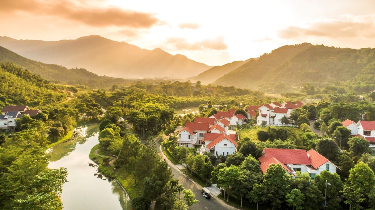 Khu đô thị sinh thái cao cấp Xanh Villas - Hòa Lạc (Hà Nội).