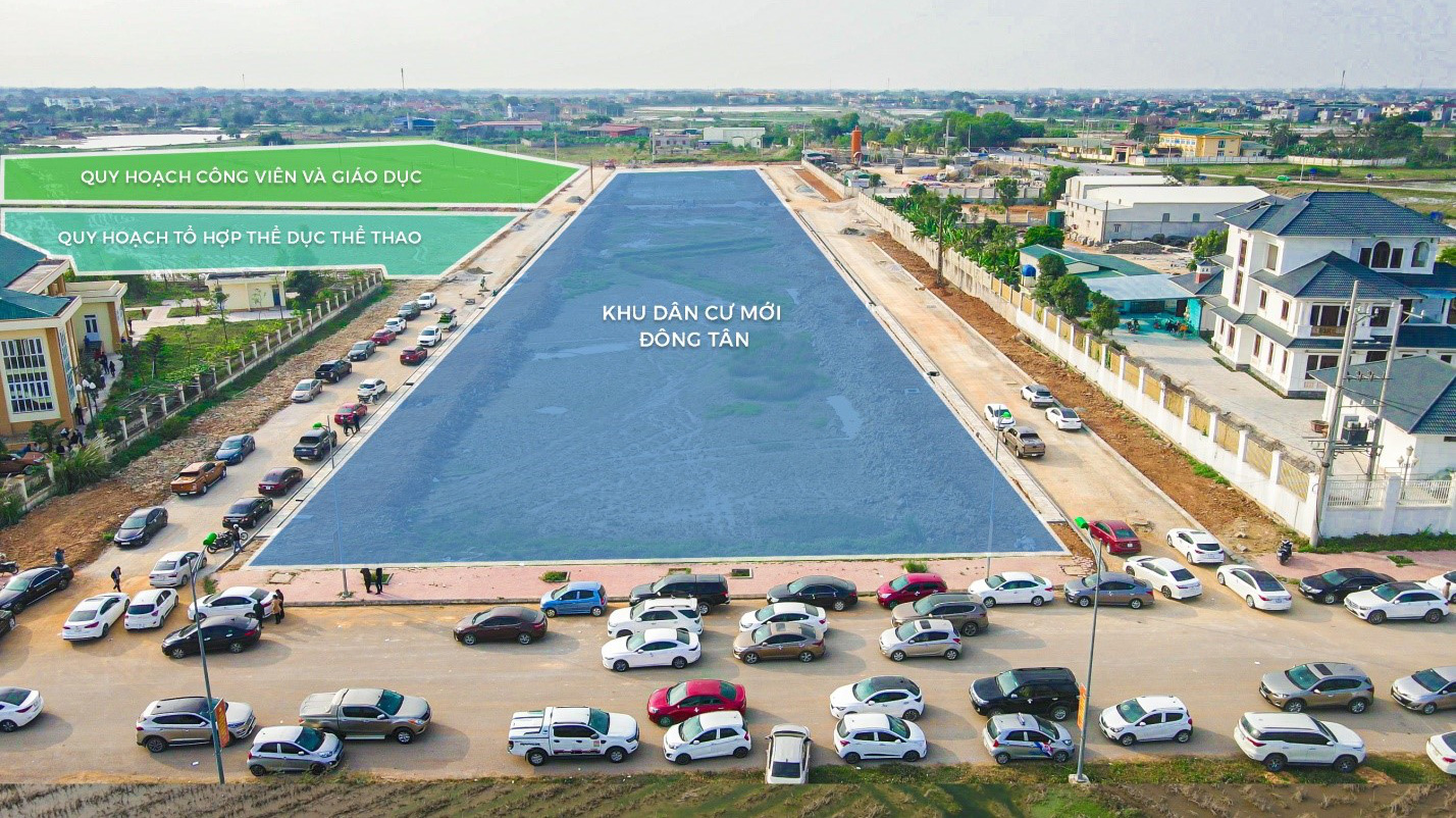 Khu dân cư Đông Tân tọa lạc tại vị trí đắc địa và nằm trong quần thể quy hoạch đồng bộ.