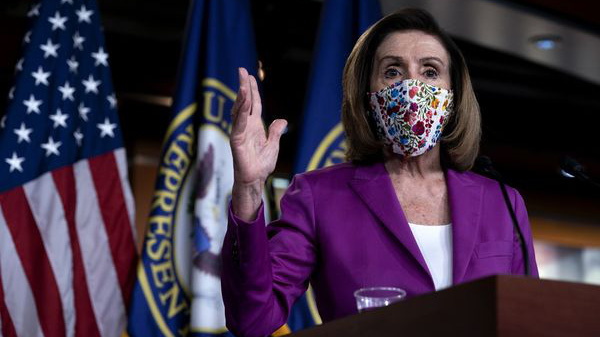 Chủ tịch Hạ viện Mỹ Nancy Pelosi - Ảnh: Bloomberg.