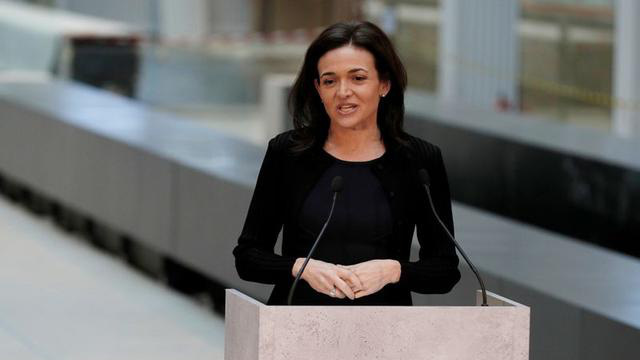 COO Sheryl Sandberg của Facebook - Ảnh: Reuters.