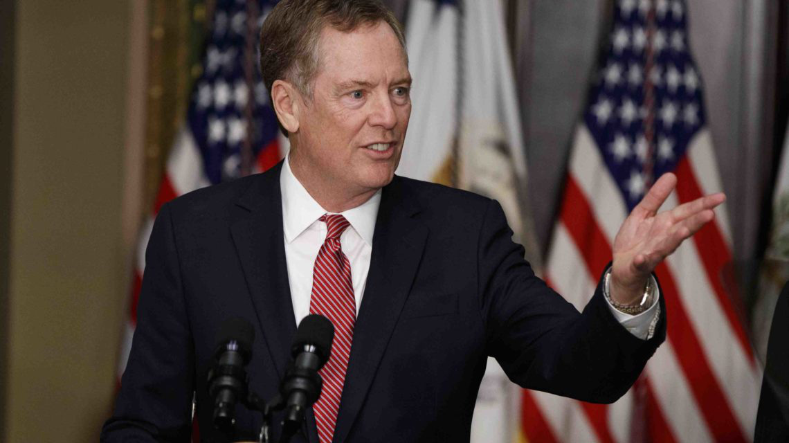 Đại diện thương mại Mỹ (USTR) Robert Lighthizer.