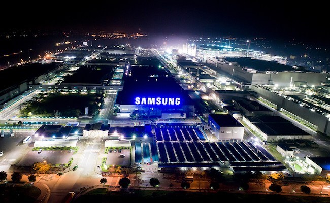Nhà máy Samsung ở Bắc Ninh.