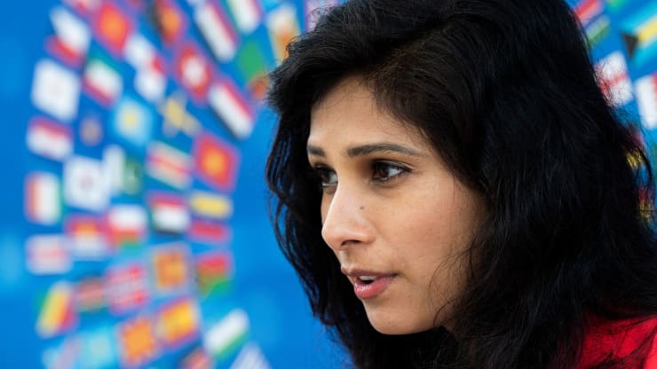 Chuyên gia kinh tế trưởng của IMF, bà Gina Gopinath - Ảnh: Getty/CNBC.