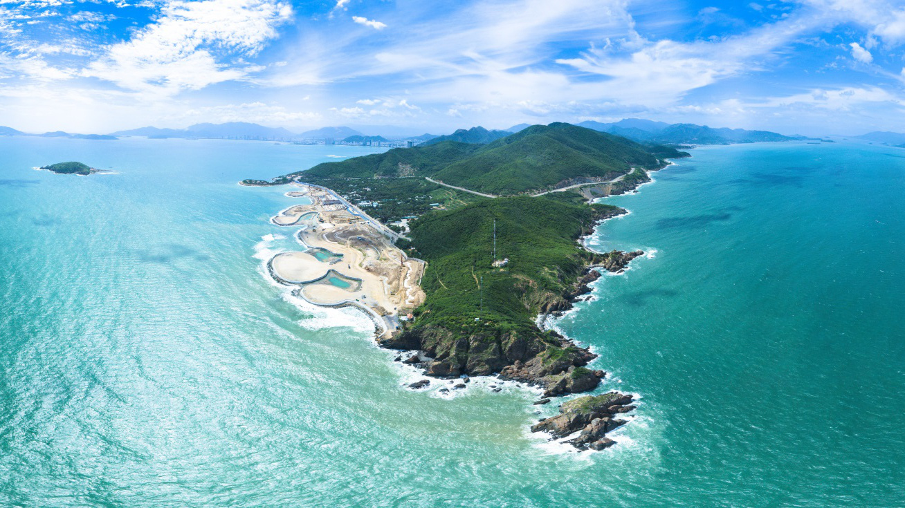 Một dự án ở phía Bắc Nha Trang đang khởi công, chuẩn bị ra mắt thị trường.