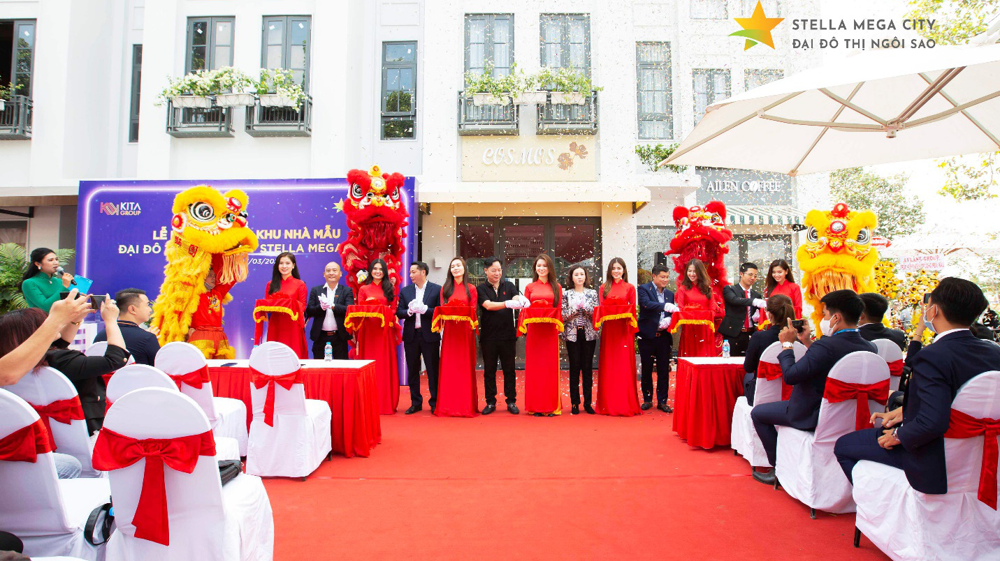 KITA Group chính thức giới thiệu Khu Nhà Mẫu đại đô thị Stella Mega City.