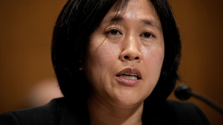 Bà Katherine Tai - Ảnh: Reuters.