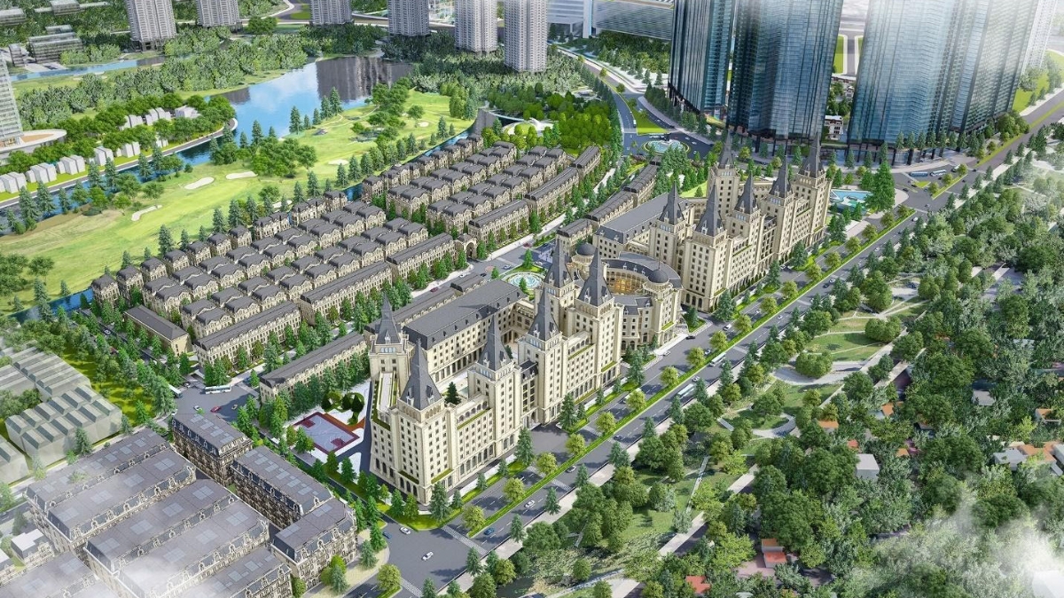 Sunshine Group đã quyết tâm xây dựng nên một "vành đai vàng" tại khu đô thị Ciputra mang tên Sunshine Capital.