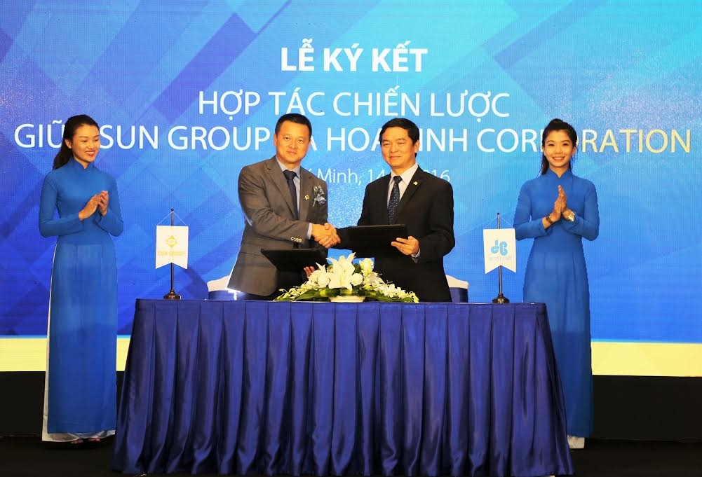 Hai doanh nghiệp đã có thời gian dài hợp tác qua nhiều công trình do Sun Group đầu tư và phát triển.