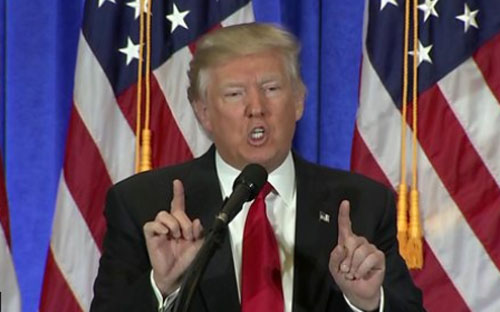 Tổng thống Mỹ Donald Trump.<br>