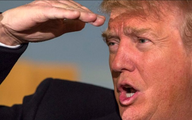 Ứng viên Tổng thống Mỹ Donald Trump.<br>