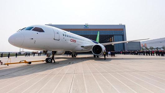 Chiếc C9191 có hơn 150 ghế và tầm bay 4.075 km - Ảnh: Getty/CNBC.<br>