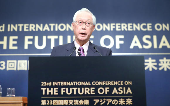 Cựu Thủ tướng Singapore Goh Chok Tong - Ảnh: Nikkei Investment Review.<br>