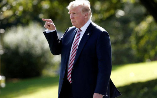 Tổng thống Mỹ Donald Trump - Ảnh: Reuters.<br>