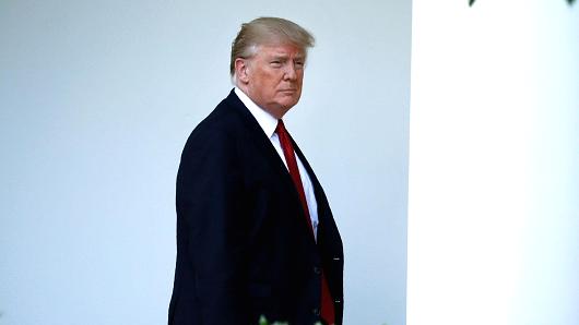 Tổng thống Mỹ Donald Trump - Ảnh: Reuters/CNBC.<br>