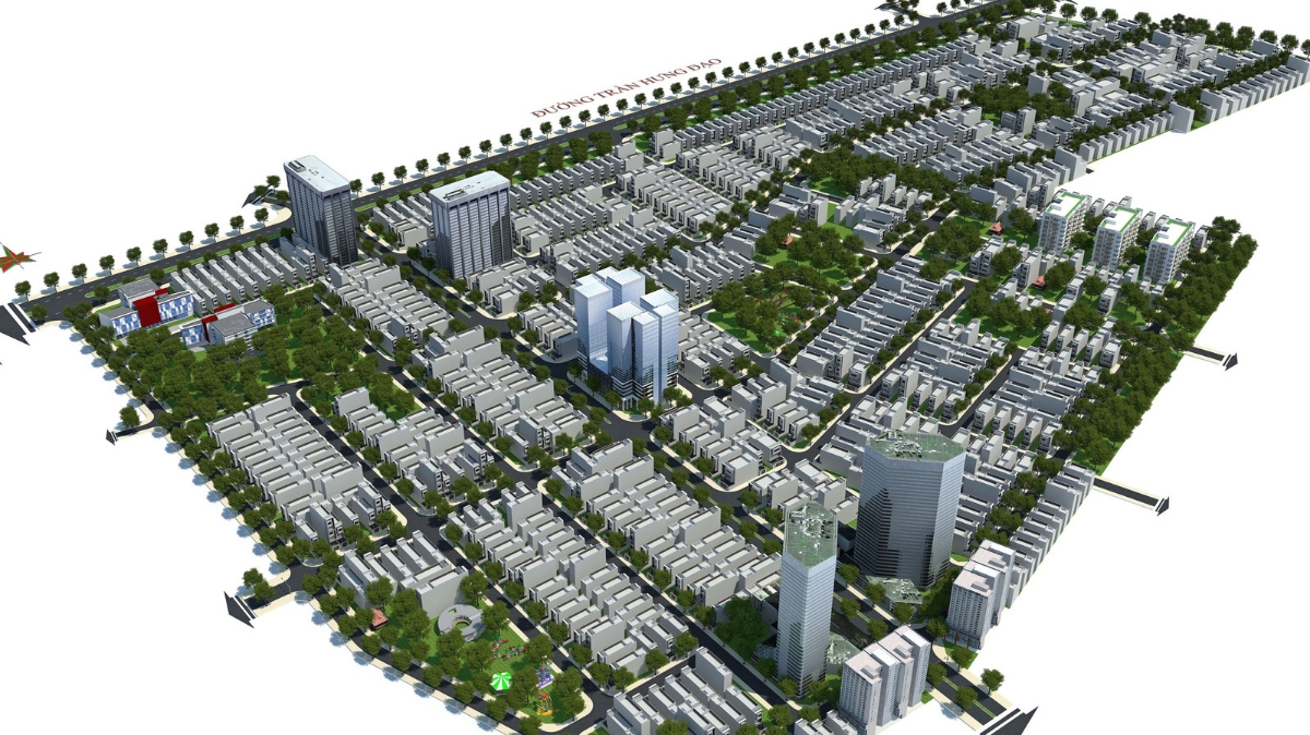 Phối cảnh tổng thể dự án Pride City.