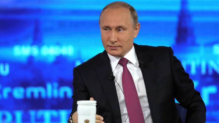 Tổng thống Nga Vladimir Putin - Ảnh: Reuters/FT.<br>