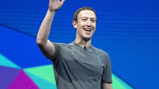 Nhà sáng lập kiêm Tổng giám đốc Facebook Mark Zuckerberg - Ảnh: Getty/CNBC.<br>