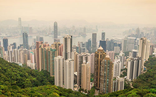 Một góc Hồng Kông.<br>