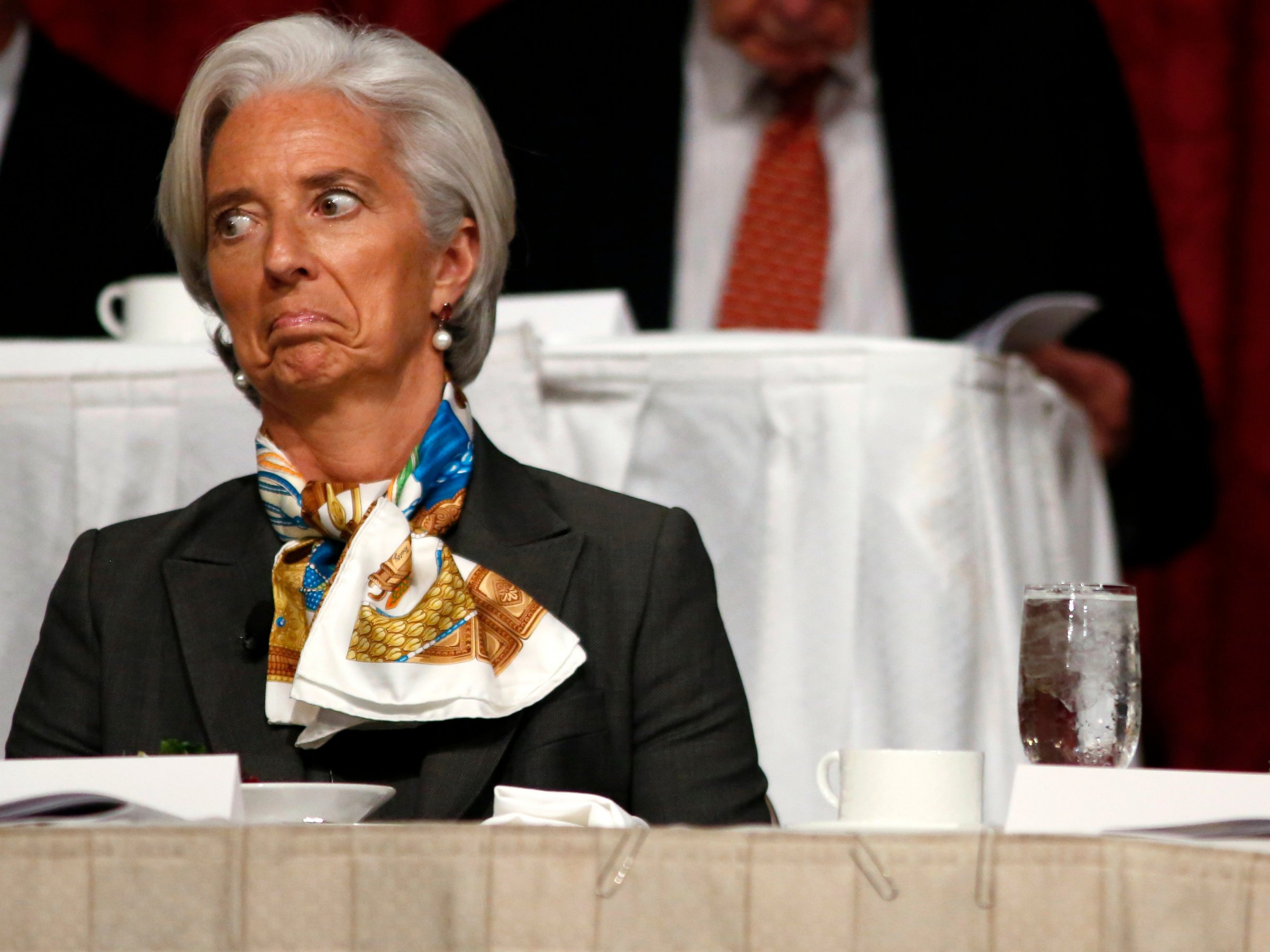 Tổng giám đốc IMF, bà Christine Lagarde - Ảnh: Reuters/BI.<br>