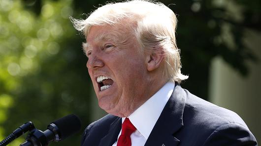 Tổng thống Mỹ Donald Trump - Ảnh: Reuters/CNBC.<br>