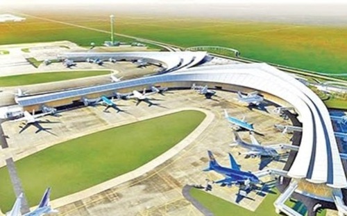 Công suất dự kiến của sân bay Long Thành đạt 100 triệu hành khách/năm và 5 triệu tấn hàng hóa/năm, được chia làm 3 giai đoạn.