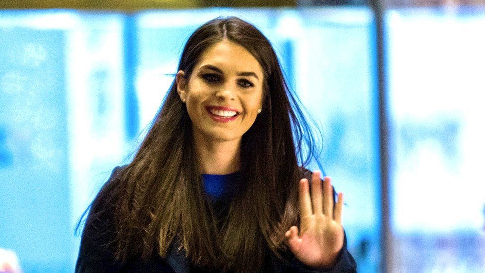 Cựu người mẫu 28 tuổi Hope Hicks, người vừa được Tổng thống Donald Trump bổ nhiệm làm Giám đốc truyền thông lâm thời của Nhà Trắng - Ảnh: BBC.<br>