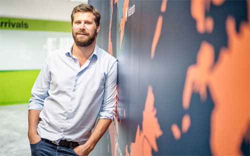 Ông Maximilian Bittner, nhà sáng lập kiêm CEO của Lazada - Ảnh: Bloomberg.<br>