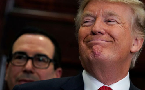 Tổng thống Mỹ Donald Trump - Ảnh: Reuters.<br>